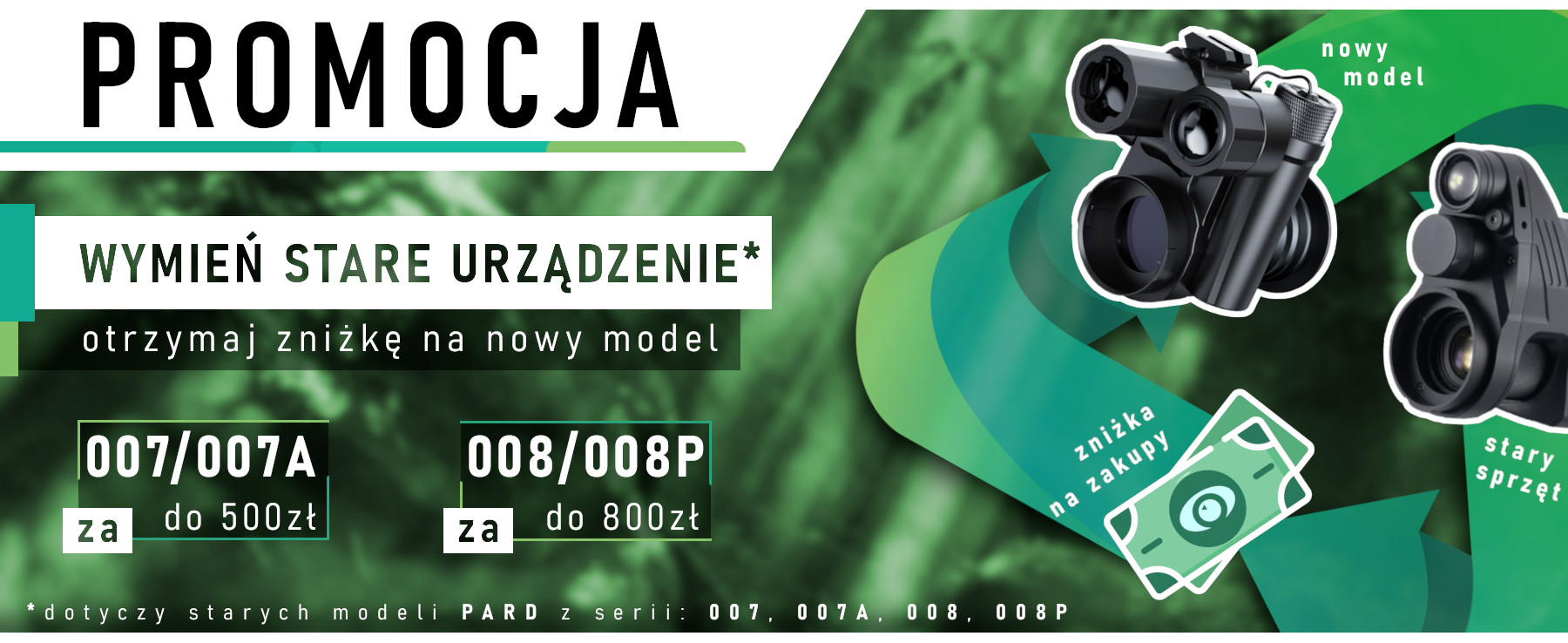 PROMOCJA: WYMIEŃ STARE URZĄDZENIE PARD I ZYSKAJ ZNIŻKĘ NA NOWY MODEL!